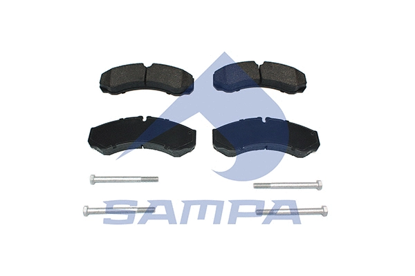 093.843 SAMPA Комплект тормозных колодок, дисковый тормоз (фото 1)
