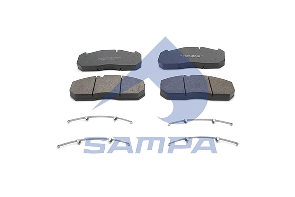 096.602 SAMPA Комплект тормозных колодок, дисковый тормоз (фото 1)
