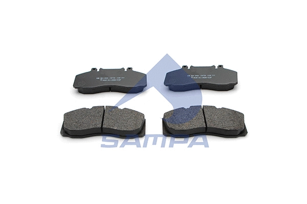 096.604 SAMPA Комплект тормозных колодок, дисковый тормоз (фото 1)