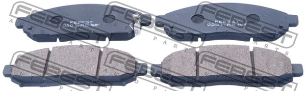 0201-R51MF FEBEST Комплект тормозных колодок, дисковый тормоз (фото 1)