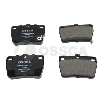 24590 OSSCA Комплект тормозных колодок, дисковый тормоз (фото 1)