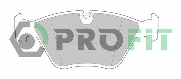 5000-0779 PROFIT Комплект тормозных колодок, дисковый тормоз (фото 1)