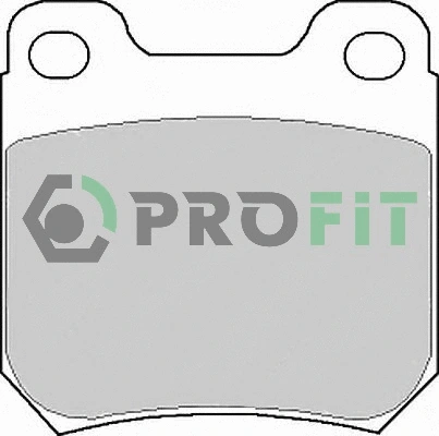 5000-0973 PROFIT Комплект тормозных колодок, дисковый тормоз (фото 1)