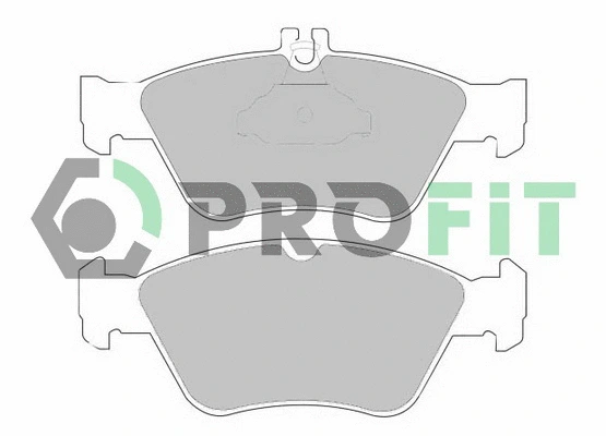 5000-1049 PROFIT Комплект тормозных колодок, дисковый тормоз (фото 1)
