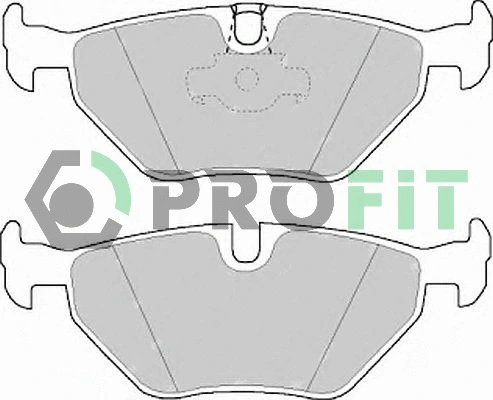 5000-1075 C PROFIT Комплект тормозных колодок, дисковый тормоз (фото 1)