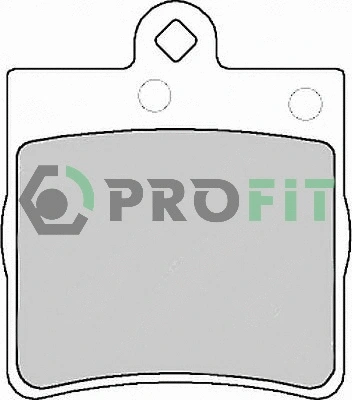 5000-1311 C PROFIT Комплект тормозных колодок, дисковый тормоз (фото 1)
