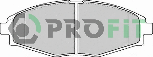 5000-1337 PROFIT Комплект тормозных колодок, дисковый тормоз (фото 1)