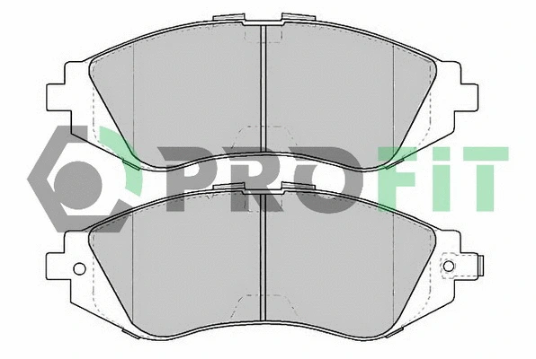 5000-1369 C PROFIT Комплект тормозных колодок, дисковый тормоз (фото 1)