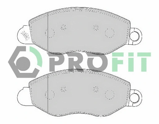 5000-1461 C PROFIT Комплект тормозных колодок, дисковый тормоз (фото 1)