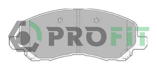 5000-1621 C PROFIT Комплект тормозных колодок, дисковый тормоз (фото 1)