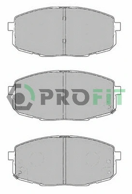 5000-1869 C PROFIT Комплект тормозных колодок, дисковый тормоз (фото 1)