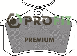 5005-1083 PROFIT Комплект тормозных колодок, дисковый тормоз (фото 1)