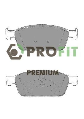 5005-4416 PROFIT Комплект тормозных колодок, дисковый тормоз (фото 1)