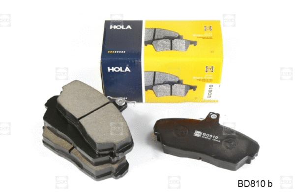 BD810 HOLA Комплект тормозных колодок, дисковый тормоз (фото 1)