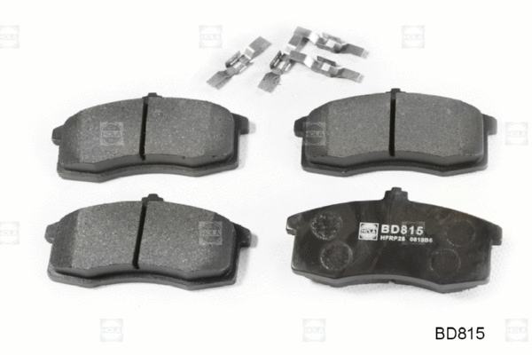 BD815 HOLA Комплект тормозных колодок, дисковый тормоз (фото 2)