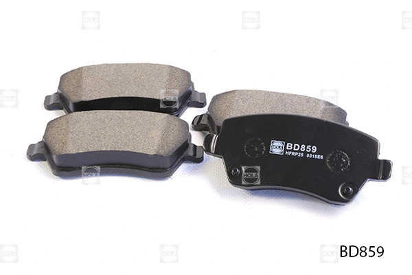 BD859 HOLA Комплект тормозных колодок, дисковый тормоз (фото 1)