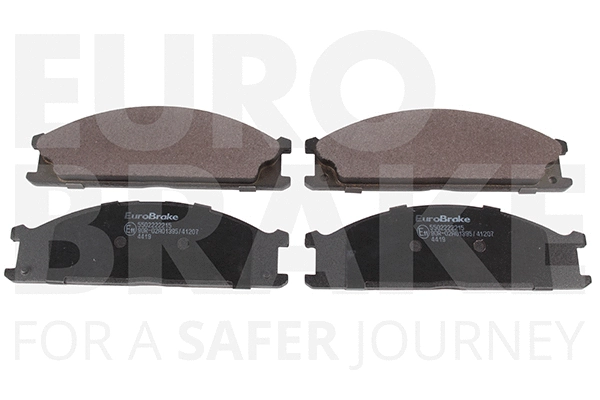 5502222215 EUROBRAKE Комплект тормозных колодок, дисковый тормоз (фото 1)
