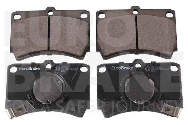 5502223211 EUROBRAKE Комплект тормозных колодок, дисковый тормоз (фото 1)