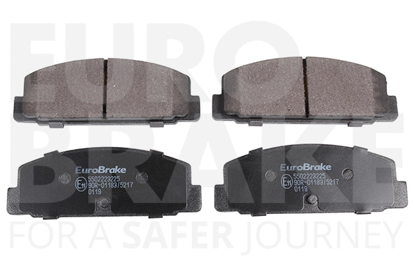 5502223225 EUROBRAKE Комплект тормозных колодок, дисковый тормоз (фото 1)