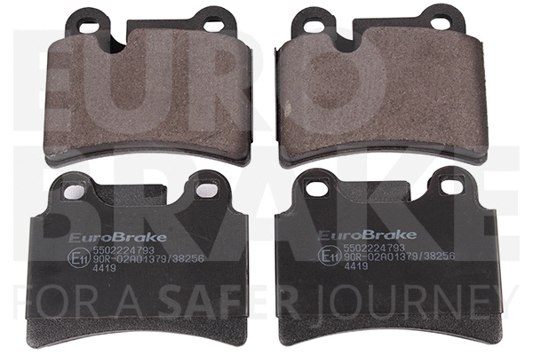 5502224793 EUROBRAKE Комплект тормозных колодок, дисковый тормоз (фото 1)