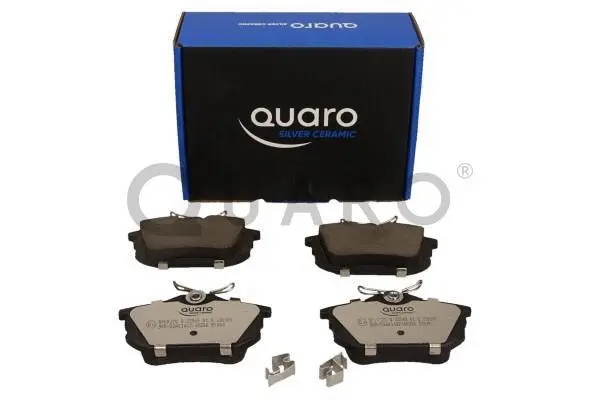 QP0027C QUARO Комплект тормозных колодок, дисковый тормоз (фото 2)