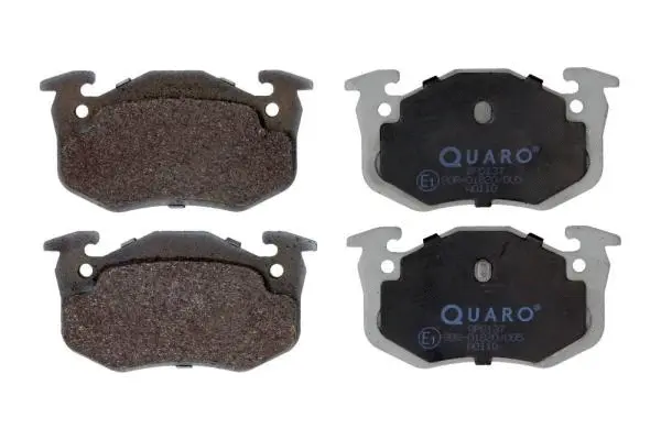 QP0137 QUARO Комплект тормозных колодок, дисковый тормоз (фото 1)