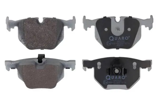QP0762 QUARO Комплект тормозных колодок, дисковый тормоз (фото 1)