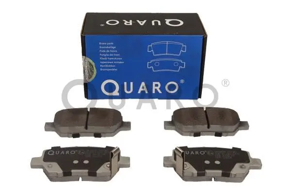 QP0809 QUARO Комплект тормозных колодок, дисковый тормоз (фото 2)