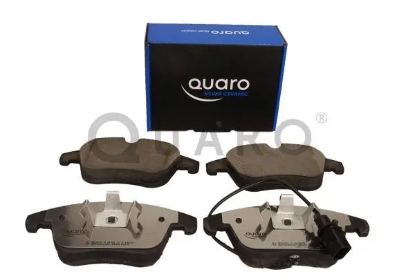 QP2637C QUARO Комплект тормозных колодок, дисковый тормоз (фото 2)
