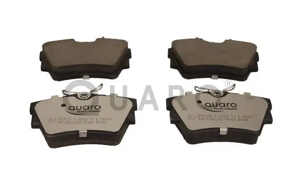 QP3612C QUARO Комплект тормозных колодок, дисковый тормоз (фото 1)