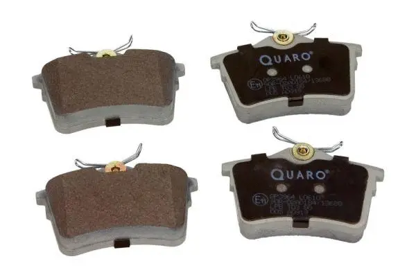 QP3964 QUARO Комплект тормозных колодок, дисковый тормоз (фото 1)