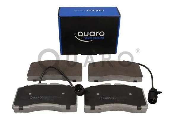 QP4312 QUARO Комплект тормозных колодок, дисковый тормоз (фото 2)