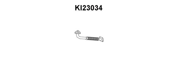 KI23034 VENEPORTE Труба выхлопного газа (фото 1)