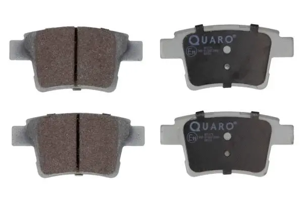 QP6121 QUARO Комплект тормозных колодок, дисковый тормоз (фото 1)