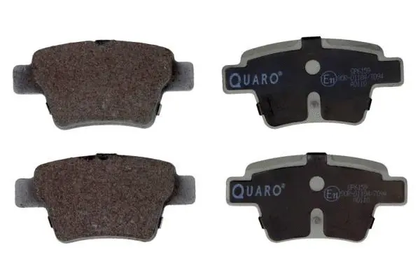 QP6159 QUARO Комплект тормозных колодок, дисковый тормоз (фото 1)