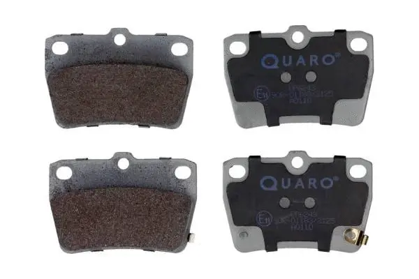 QP6243 QUARO Комплект тормозных колодок, дисковый тормоз (фото 1)