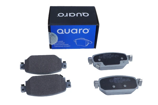 QP8050 QUARO Комплект тормозных колодок, дисковый тормоз (фото 2)