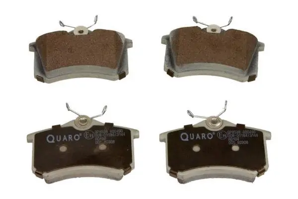QP8538 QUARO Комплект тормозных колодок, дисковый тормоз (фото 1)