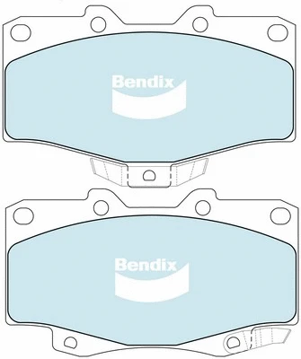 DB1149 HD BENDIX Комплект тормозных колодок, дисковый тормоз (фото 1)