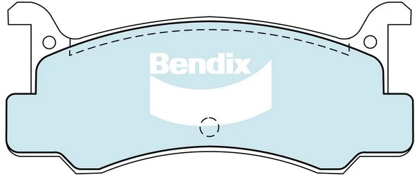 DB1159 GCT BENDIX Комплект тормозных колодок, дисковый тормоз (фото 1)