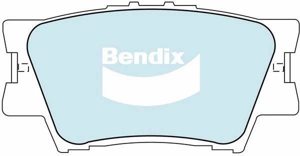 DB1832 HD BENDIX Комплект тормозных колодок, дисковый тормоз (фото 1)