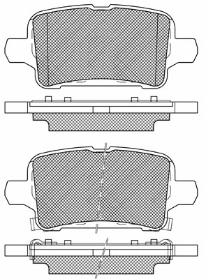 20207 BSF Комплект тормозных колодок, дисковый тормоз (фото 1)