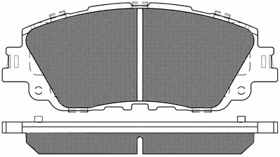 20246 BSF Комплект тормозных колодок, дисковый тормоз (фото 1)