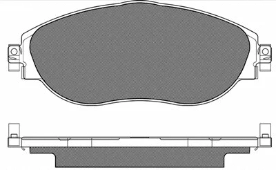 20258 BSF Комплект тормозных колодок, дисковый тормоз (фото 1)