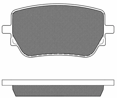 20271 BSF Комплект тормозных колодок, дисковый тормоз (фото 1)
