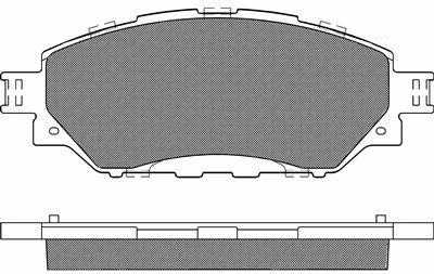 20276 BSF Комплект тормозных колодок, дисковый тормоз (фото 1)