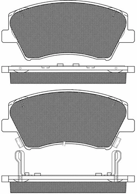 20290 BSF Комплект тормозных колодок, дисковый тормоз (фото 1)