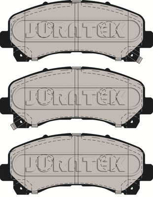 JCP012 JURATEK Комплект тормозных колодок, дисковый тормоз (фото 1)