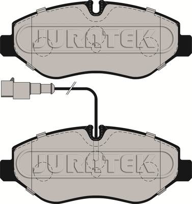 JCP019 JURATEK Комплект тормозных колодок, дисковый тормоз (фото 1)
