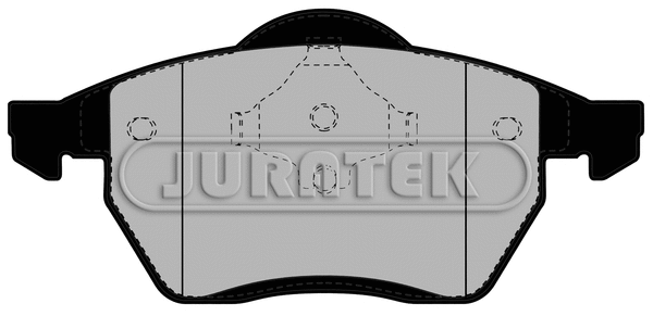 JCP1055 JURATEK Комплект тормозных колодок, дисковый тормоз (фото 2)